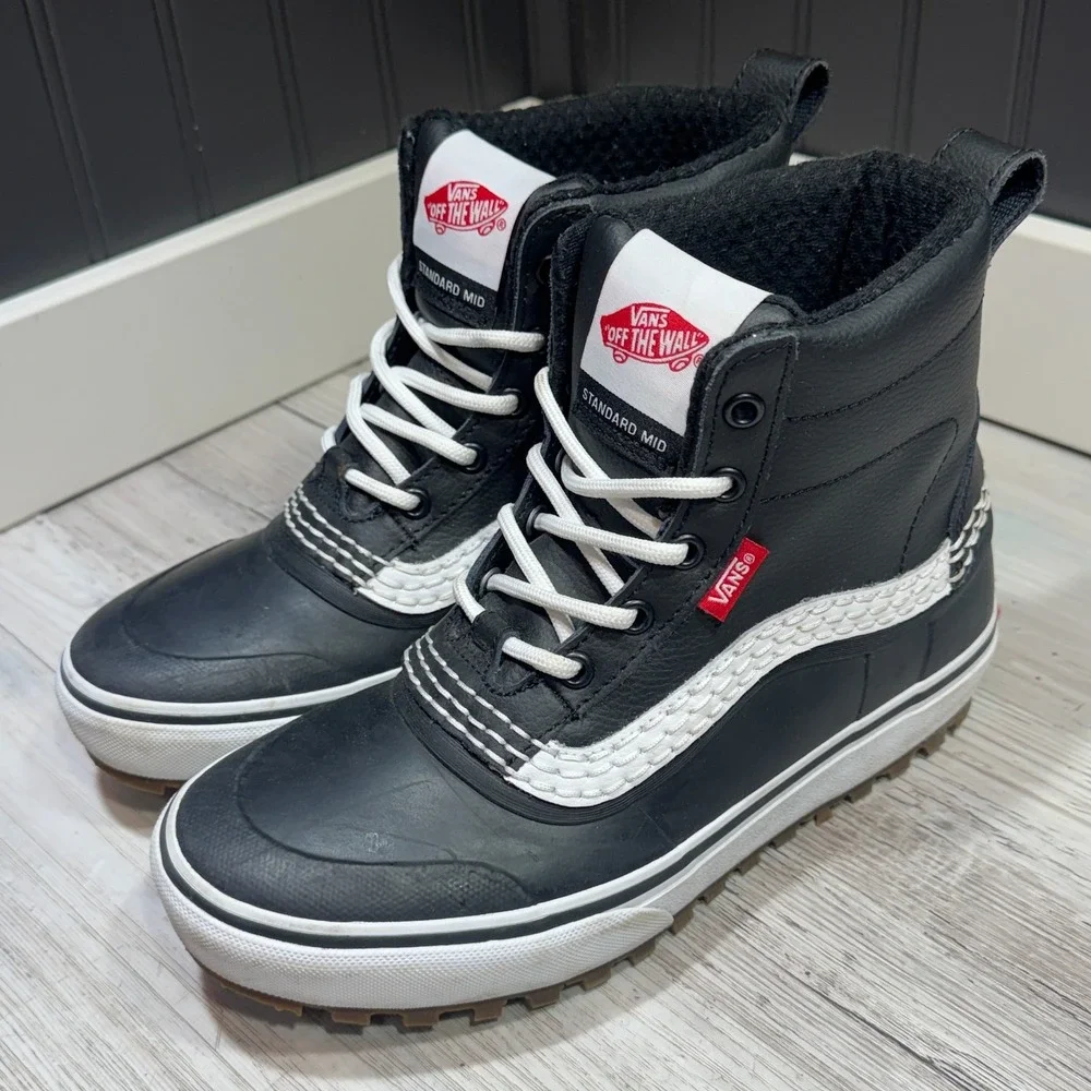 Vans Standard Mid Waterproof‎ Boot MTE Men's Sz 6 Made For Elements Cold Weather
